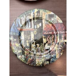 Guy Buffet Japan MARCHE AUX FLEURES Dinner Plate 11"